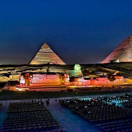 Pyramids East Inn Kafret el-Gabal Exterior foto
